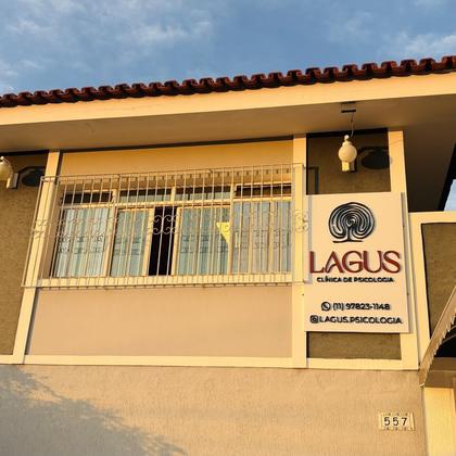 Fachada da Lagus Clínica de Psicologia Bragança Paulista