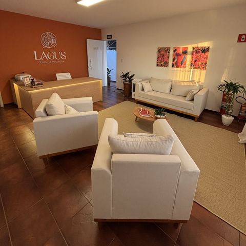 Recepção da Lagus Clínica de Psicologia em Bragança Paulista